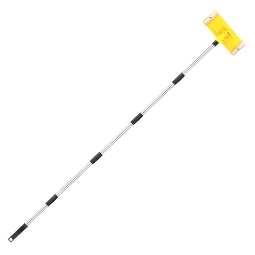 Lijadora de poste para | Herramienta de lijado manual giratoria telescópica | Lijadora de poste de extensión para limpieza de paredes | para pisos Madera Yeso Masilla Capa Decoración del hogar