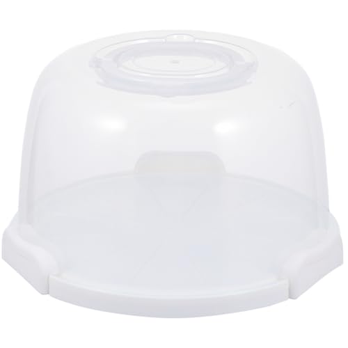 FUNOMOCYA Portable Cake Box with Handle Cake Carrier for Birthday Parties Washable Reusable for Outdoor Events Celebrations High Design