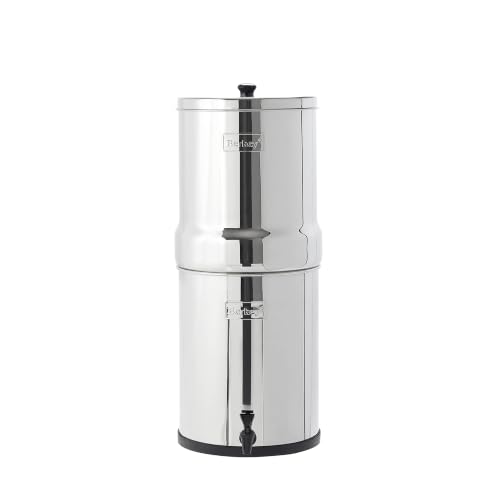 Big Berkey Gravity-Fed Stainless Steel Countertop Water Filt...