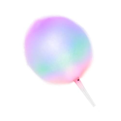 Helloshop26 Zuckerwatte-Set mit Rollwagen und Leuchtstiften, 52 cm, 1200 W, türkis, 14_0004875 – Bild 6