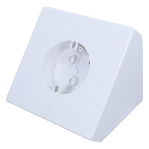 NUOBESTY Soporte para Ventilador de Techo 80° para Techos Abovedados Fijación Estable Caja de Montaje Compatible Ventiladores Domésticos