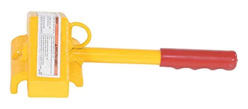 Image of Vestil SRC-1 Steel Single Rail Chock 7-1 /2 In. Width Yellow