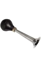 Amscan Clown Metal Horn, Silver/Black
