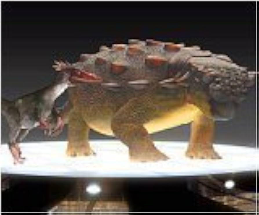 Amazon.com: Dinosaur Face-Off: Velociraptor vs. Ankylosaur