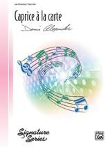 Caprice a la Carte - Piano Solo - Late Elementary - Sheet Music