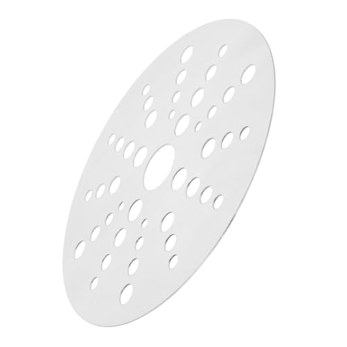 Hohopeti Placa Adaptadora Inducción Acero Inoxidable para Cocina Placa Conductora Calor Uniforme Utensilio Cocina Resistente y Práctico para Estufa Gas y Horno