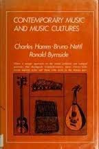 Hardcover Contemporary music and music cultures Book