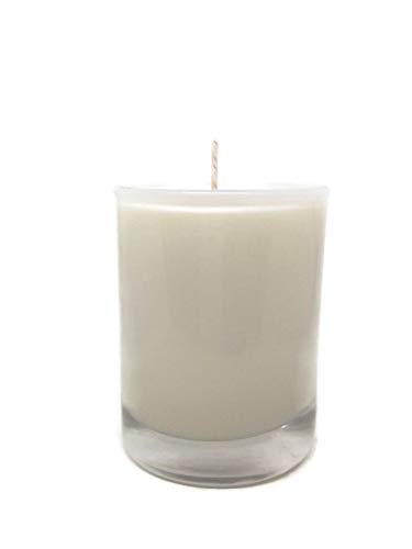 Unscented Natural Dye Free White Soy Wax 6 Pack Glass Votive Candle Unscented Natural Dye Free White Soy Wax 6 Pack Glass Votive Candle