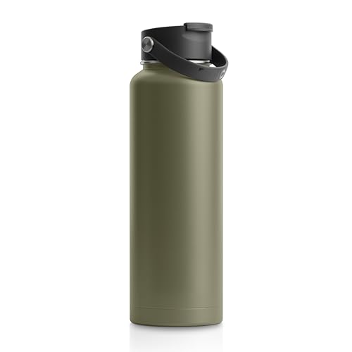 RTIC-40oz-Vacuum-Insulated-Bottle-Metal-Stainless-Steel-Double-Wall-Insulation-BPA-Free-Reusable-Leak-Proof-Thermos-Flask-for-Water-Hot-and-Cold-Drinks-Travel-Sports-Camping-Olive-Matte