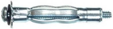 Hillman 3/16 in. Dia. x 3/16 Short in. L Plastic Pan Head Hollow Wall Anchors 50 pk