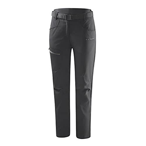 Pantalon de randonnée pour femme coupe vent confortable taille 40 anthracite