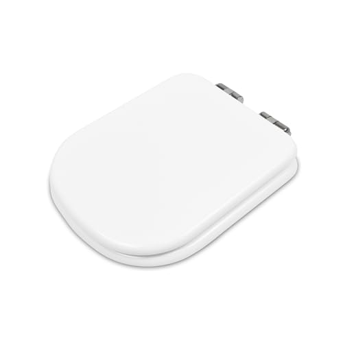 Addis Soft Close Square D shape Toilet Seat, with adjustable quick