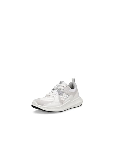ECCO Biom 2.2 Sport Cross Trainer Sneaker, Shadow White/White/White, 10 US Unisex Little Kid