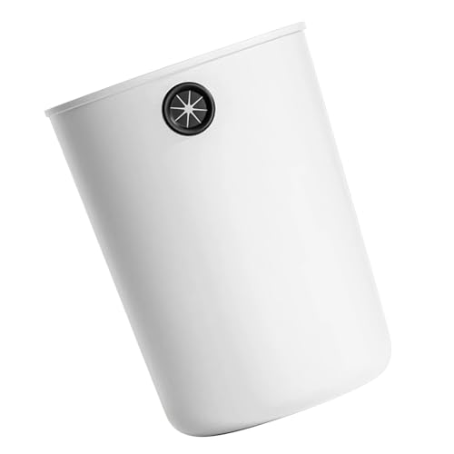Poubelle chic de salle de bains Socobeta 8L en matière plastique durable