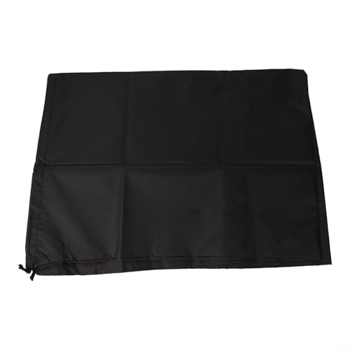 Bolsa de lavandería impermeable de gran capacidad con sistema de cierre de cordón (negro)