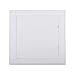 ABS Wall Access Panel Hatch Cover for Plumbing and Electrical Systems – Removable Inspection Door with Hinged Design, 100x100 mm to 200x200 mm Sizes, White(160 * 160mm)