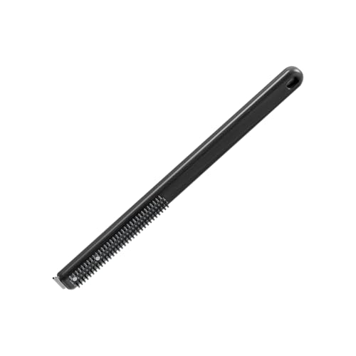 Image of Ooni Wire Brush & Scraper - BBQ and Pizza Stone Cleaner, Grill Cleaner, Outdoor Cooking Tools, Barbecue Utensils - Short Handle