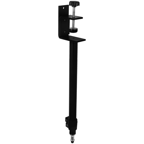 Soporte de cámara de escritorio LALAFINA con abrazadera ajustable y poste telescópico de aluminio