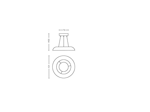 Philips Hue Amaze suspension connectée blanche 39W avec télécommande