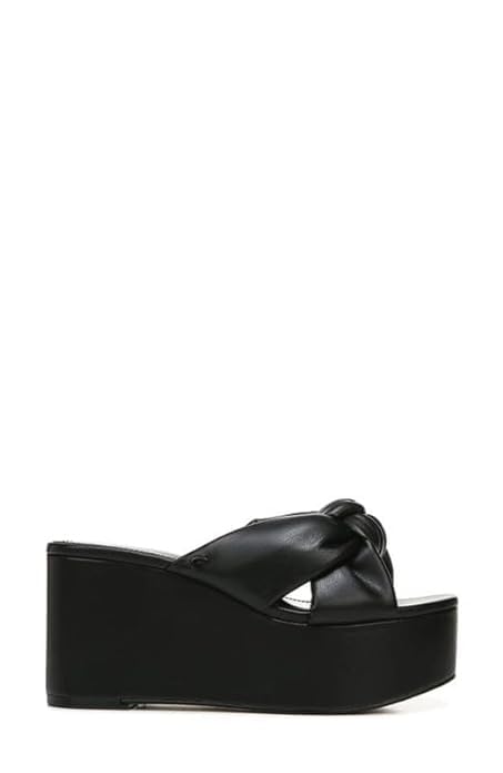 UUNDA Fashion Platform Slippers Fashion Flip Flops Slope Non-Slip Resort Beach Black Sandal (Black, 7) (B0CVDTT7S1) Amazon Price History, Amazon Price Tracker