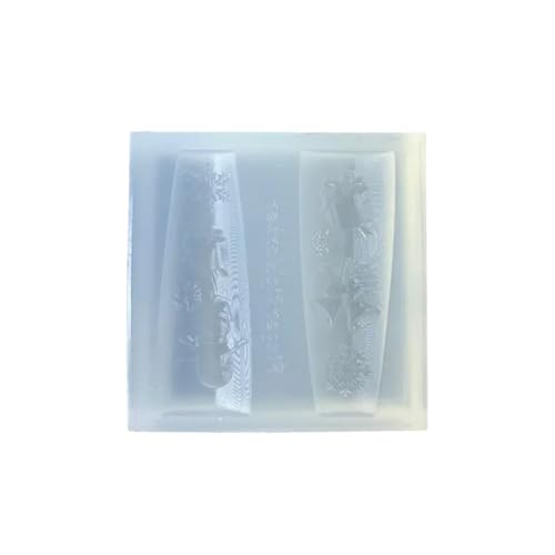 Moule en silicone for nail art multicolore et pochoir d'estampage pour manucure - 2