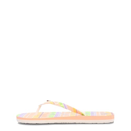 Roxy Girl's Pebbles VII (Little Kid/Big Kid) Mimosa Stripe 11 Little Kid M4