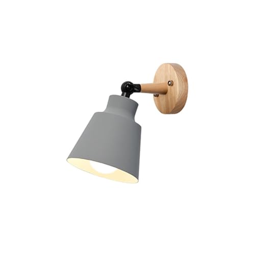 Base en bois applique avec prise moderne grise au design épuré 10mm
