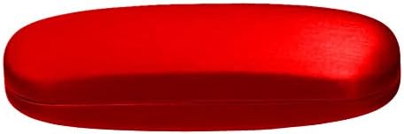 LLK SEVEN DREAMS INC Eye Glasses Case Hard Clam Shell Eyeglass Case With Soft Inner Lining Great Eye Glass Carry Case 52052