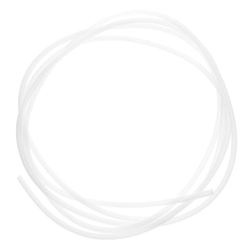 Hohopeti Ptfe Tubing 4mm Od for 3d Printer Filament 1.75mm, 2m Length, Smooth and Efficient Use with Elegant Appearance 