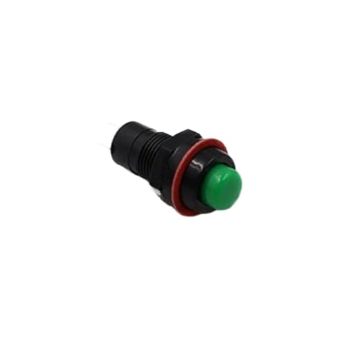 Bouton poussoir momentané 10mm réinitialisation automatique EZZON interrupteur blanc jaune
