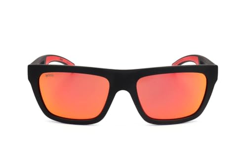Hugo Boss BOSS 1450/S Matte Black/Orange 57/19/145 men Sunglasses2