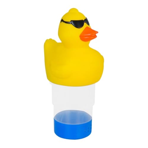 Dispensador de Cloro Flotante para Piscina, Flotador de Piscina para tabletas de Cloro, Herramienta de Limpieza de SPA de Dibujos Animados para Patio, césped, Patio, hogar, Patio Trasero