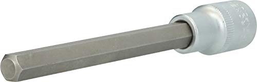 Brilliant Tools BT022884 1/2 Inch Hexagonal Screwdriver, 140 mm, 10 mm Insert, Chrom-vanadium-stahl