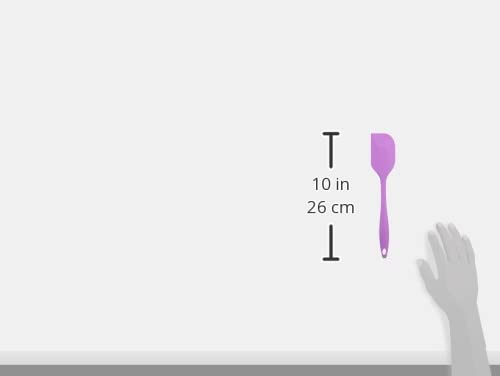 ملعقة سباتولا سيليكون جاسن من الياسين، متعددة الألوان، مقاس 15×25 سم