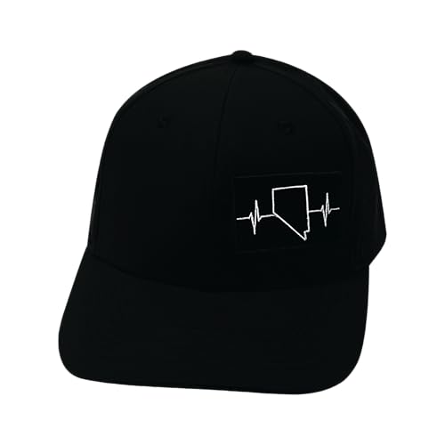 Nevada Hat - Gorra de Béisbol Ajuste Negro miniatura 4