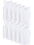 NEXT Mädchen Trägertops mit Spitzenbesatz, 10er-Pack Weiß 15_Jahre-16_Jahre