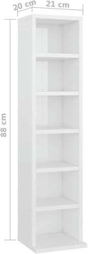 Étagère de rangement CD disc média pour optimiser le salon - 4