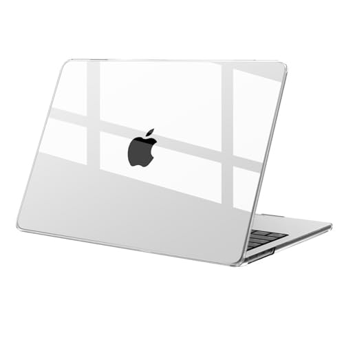 eleger Coque Compatible avec MacBook Air 13 Pouces M5 M4 M3 M2 A3449 A3240 A3113 A2681, Version 2026 2025 2024 2022, Étui de Protection Rigide pour Mac Book...