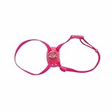 Coastal Pet Products CCP7348NPK Nylon Right Adjustable Figure 8 Cat Harness, Neon Pink