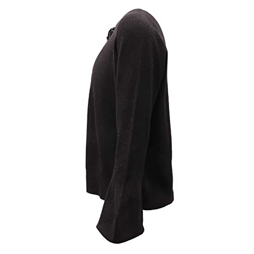 Twinset girl kids sweater en maille noire douce et résistante