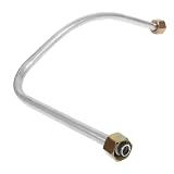 JECOMPRIS Air Compressor Hose Exhaust Tube, 16mm Aluminum Pipe