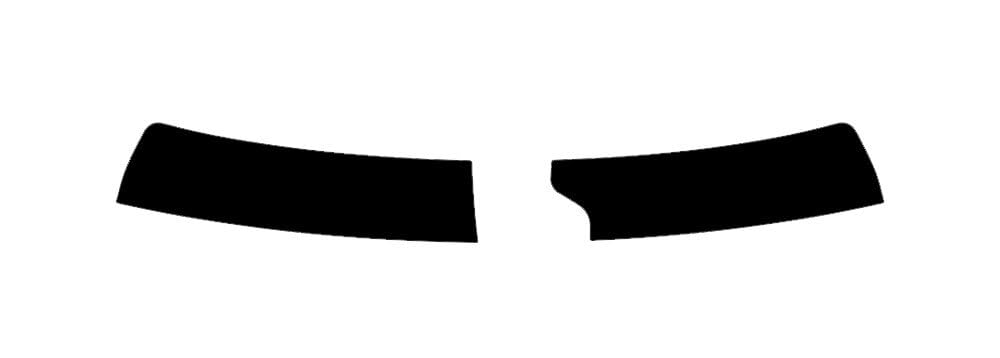The Tint Effect Precut Window Tint Kit Compatible with Ram 1500 Crew Cab Truck (2019-2026) 5th Generation (Includes: Front Windshield Visor precut in 5%) Automotive Film