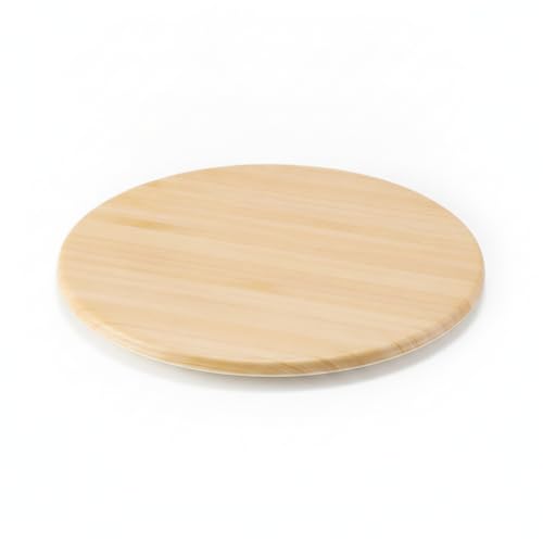 Fitnnybay Melamine Serving Plate, 1 PC | Wood Grain Design, Lightweight, For Sushi and Sashimi, Hot Pot Dishes, Plating Use