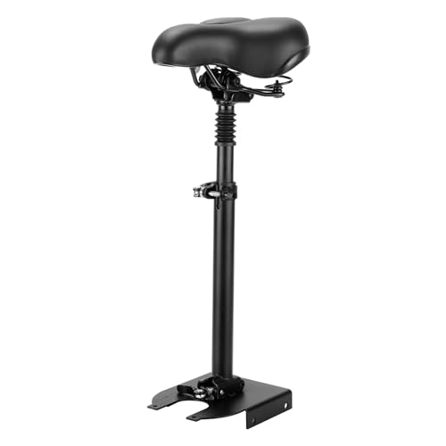 HENYEER Sillín de Scooter Eléctrico,Asiento Scooter Eléctrico para X-i-a-o-m-i M365/1S Scooter,Altura Ajustable, Absorción de Impactos,E-Scooter Plegable Amortiguador Asiento