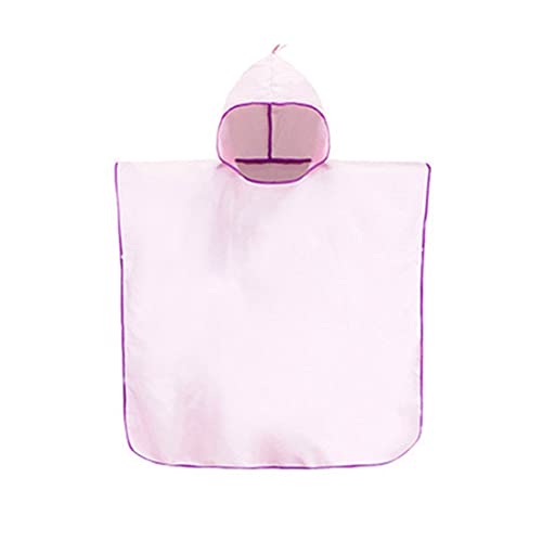 YDQUANI Kids Changing Robe Towel Surf Poncho with Hooded for Beach Swimming Surfing Wetsuit Changing, Lightweight Quick Dry Microfiber Towelling Robe for Boys Girls