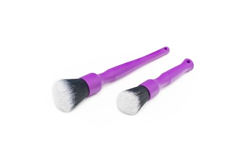 Pinceaux synthétiques pour tableau de bord et emblèmes auto violets anti-rayures