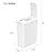 EKO Automatic Bathroom Trash Can with Lid, 2.6 Gallon Slim Touchless Garbage Can, Waterproof Motion Sensor Trash Bin for Bathroom, Office, Kitchen, White