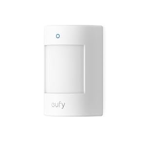 eufy Bewegungsmelder E20, ignoriert Haustiere zur Vermeidung von Fehlalarmen, 5 Jahre Batterie, einfache und vielseitige Installation, erfordert eine EU-Version von HomeBase 2, 3, Mini oder Pro