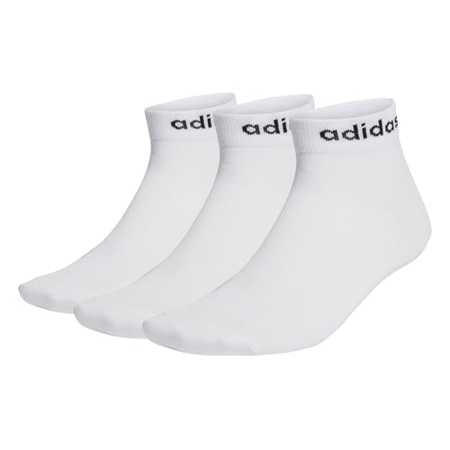 adidas Think Linear Ankle Socks 3 Pairs Unisex Child Socks