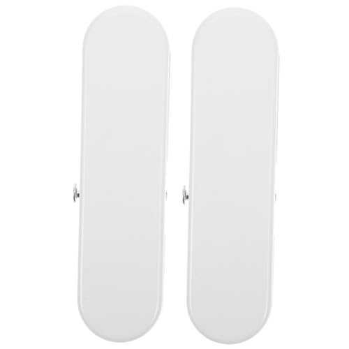 BUGUUYO 2pcs Metal Pendant Clip for Pegboard Home Office Tool Organizer Wall Mounted Decorative Hooks